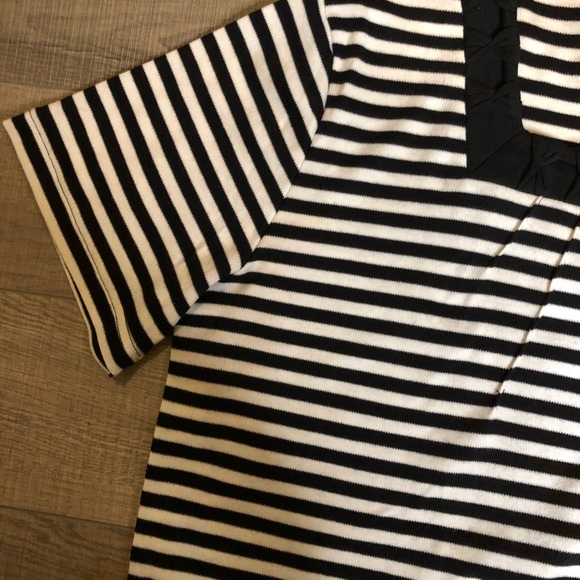 shirt black white tops - Picture 4 of 4